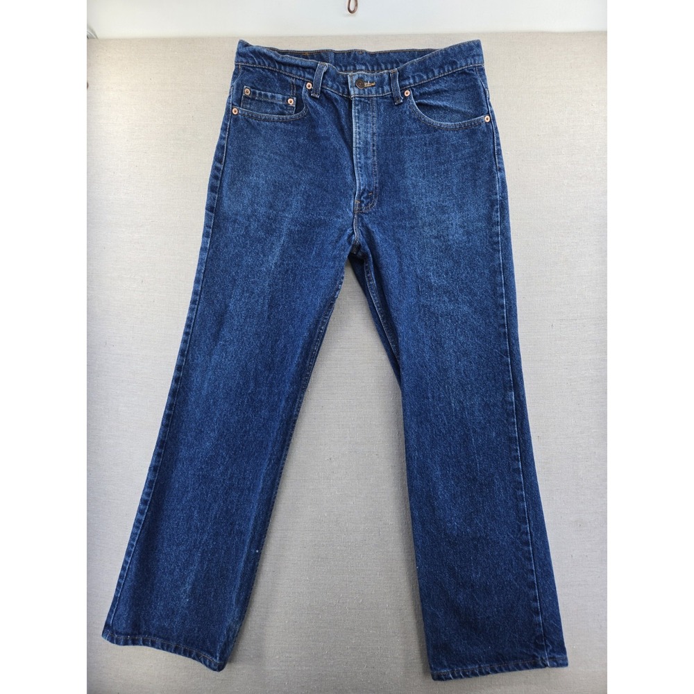 Vintage Levi's 517 Men's Bootcut Jeans 36x30 Fits 33.5x29" Made in USA 90s